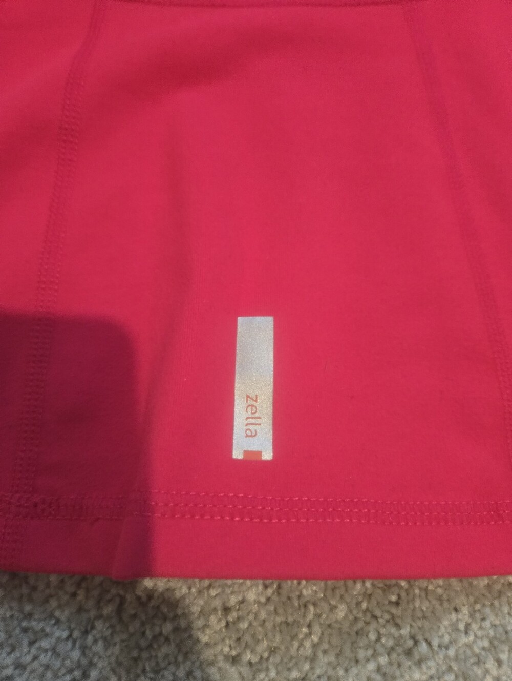 Women’s Red Racerback Tank Top - Picture 6 of 7